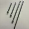 4 PIECE 1/4" DRIVE Extension Bar Set 3", 4", 6", 9" - Image 2