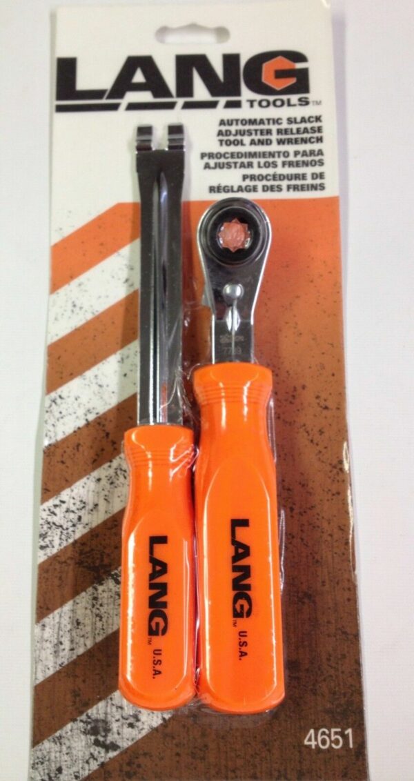 Automatic Slack Adjuster Release Tool And Wrench