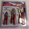 Crescent Three Piece Cushion Grip Locking Pliers Set - Image 3