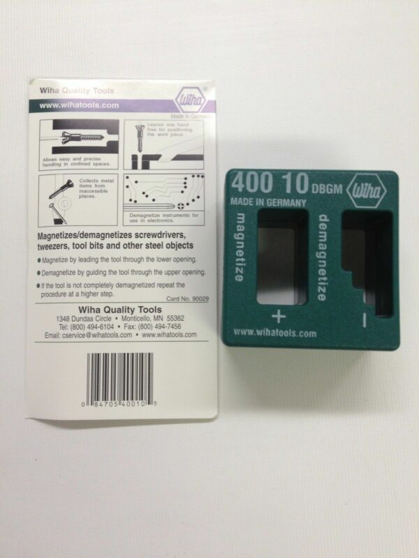 Magnetizer and Demagnetizer  Wiha 40010 Made in Germany - Image 4