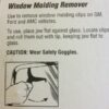 Window Molding Remover - Image 3