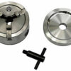 Brake Lathe Quick Chuck Adapter / Backing Plate / Key - Image 2