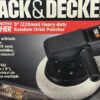 Black and Decker 9533 Automotive Heavy-Duty Random Orbit Polisher 9" (228mm) - Image 2