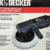 Black and Decker 9533 Automotive Heavy-Duty Random Orbit Polisher 9" (228mm) - Image 3