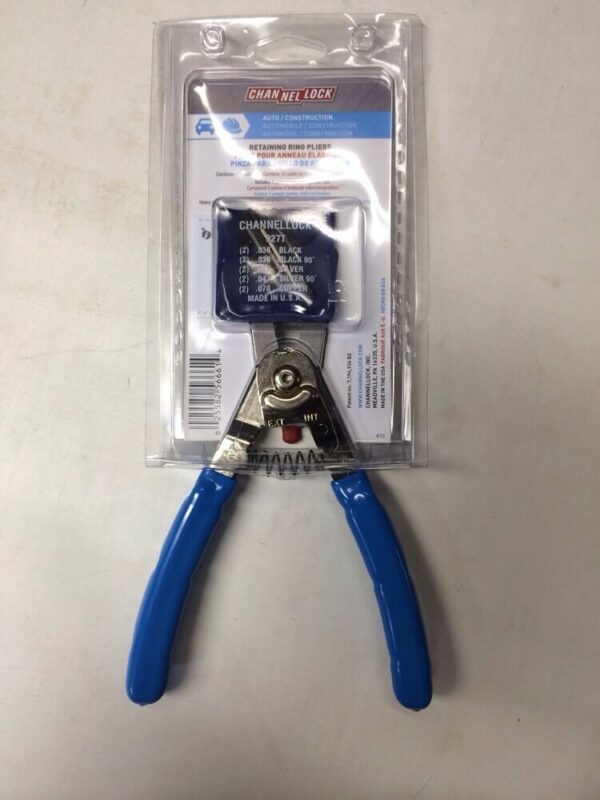 Channellock 927 8" Snap Retaining Ring Pliers Made in USA - Image 4