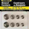 8 Piece Dowel Center Set  1/4" 5/16 " 3/8" 1/ 2 ' GEN  888 - Image 2