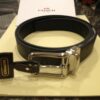 Coach F66111 Marine Belt With Coach Engraved Buckle - Image 5