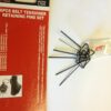 6 Pc Belt Tensioner Retaining Pins Set - Image 4