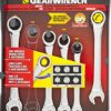 KD 85591  Univ. Gear Wrench set 10,12,13,14,and 15MM 5Pcs set  Ratchet Wrench - Image 2