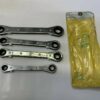 SK Hand Tools  4 Piece 9MM to 17MM Ratcheting Box End Wrench Set Made in USA - Image 3