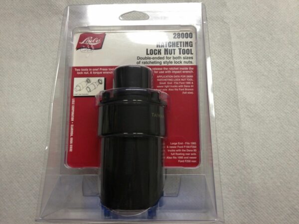 LISLE 28000 Ratcheting Lock Nut Tool for Ford F series