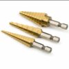 Titan 3 Piece Titanium Step Drill Bit Set - Image 2